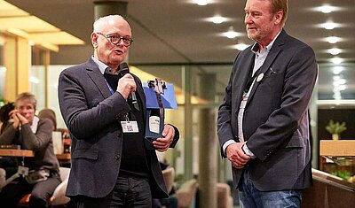 Dr. Michael Fritz und Herbert Herzke Foto: Roman Hermann